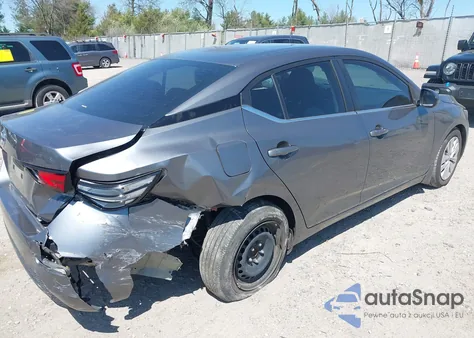 2021 Nissan Sentra S Xtronic Cvt z USA, uszkodzony, nr VIN 3N1AB8BVXMY305283